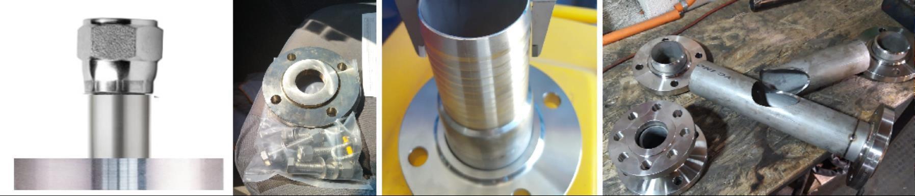 Fabricación de piezas especiales en acero inoxidable
